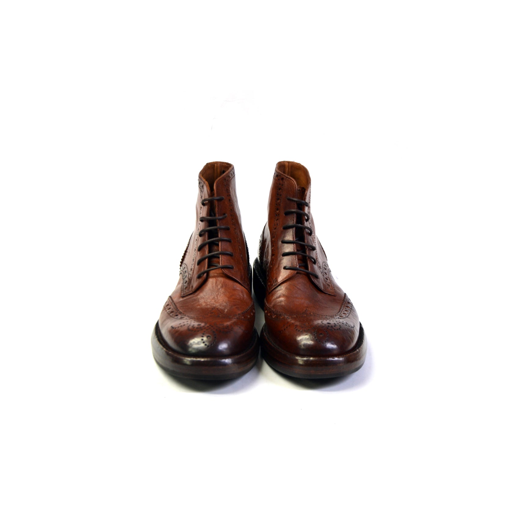 ROYAL LACED BROWN BOOTS